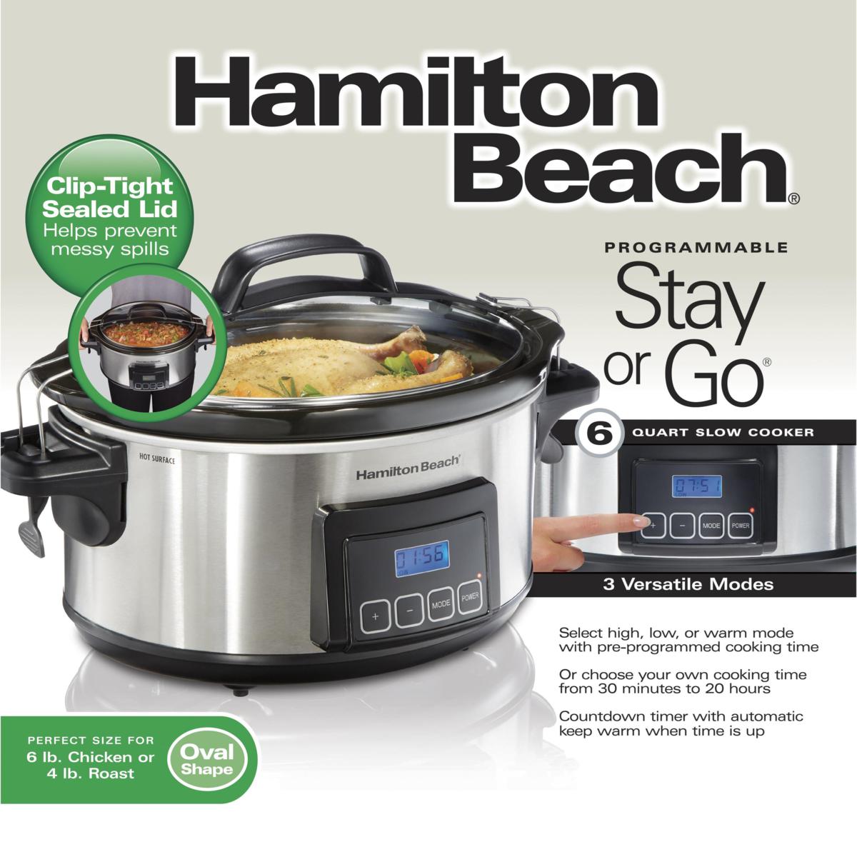 hamilton beach digital crock pot