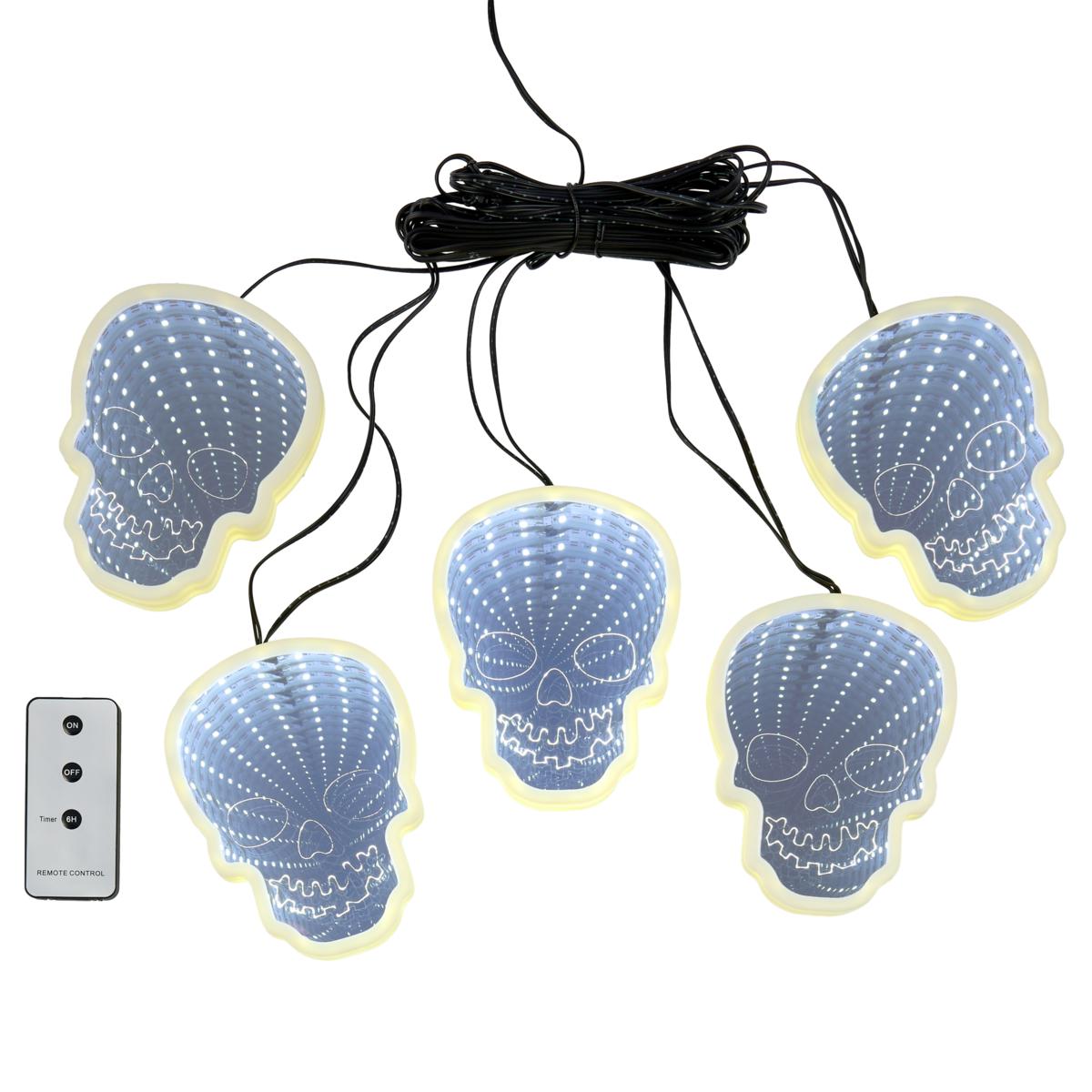 Harvest Lane 6.5 ft. LED Infinity Mirror String Light