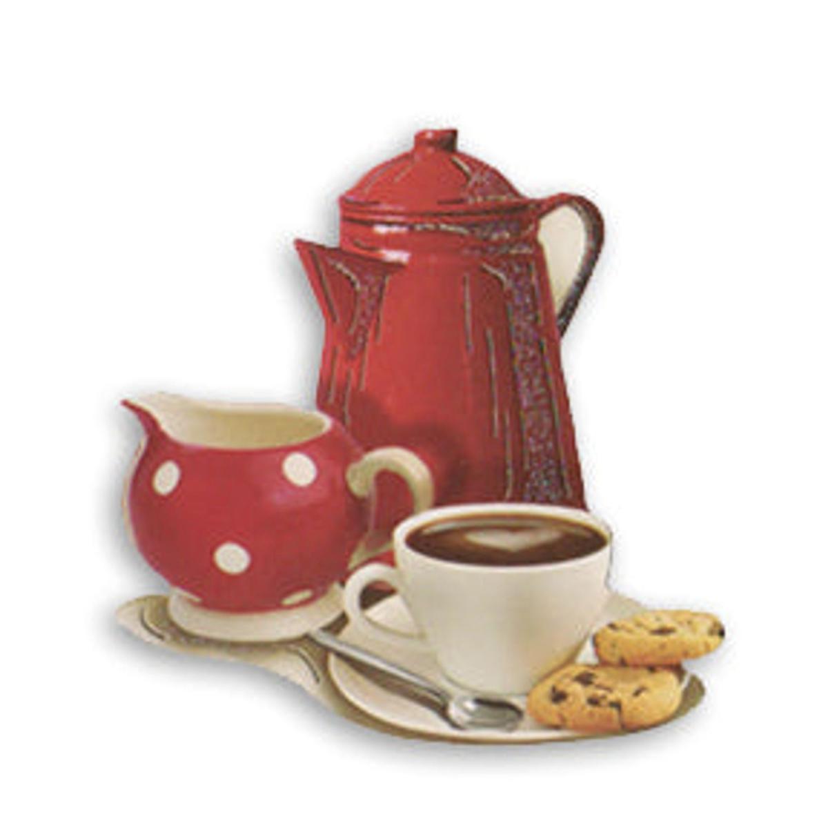 Hearty Crafts Easy 3D Toppers: Coffee & Tea