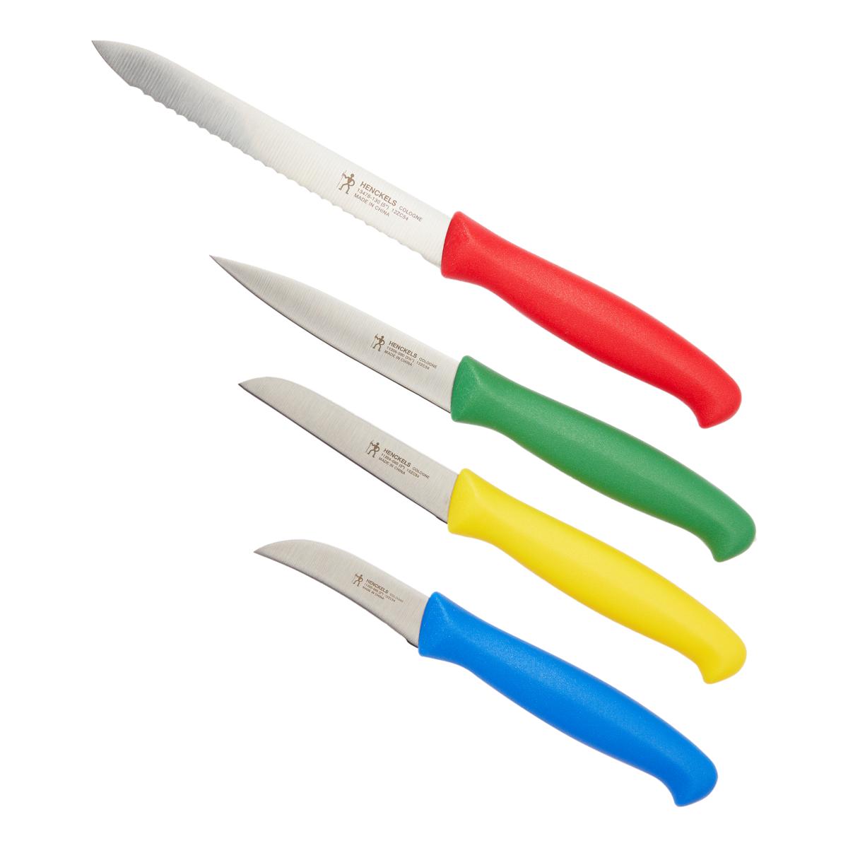 Henckels 4-pc Paring Knife Set - Multi-Colored