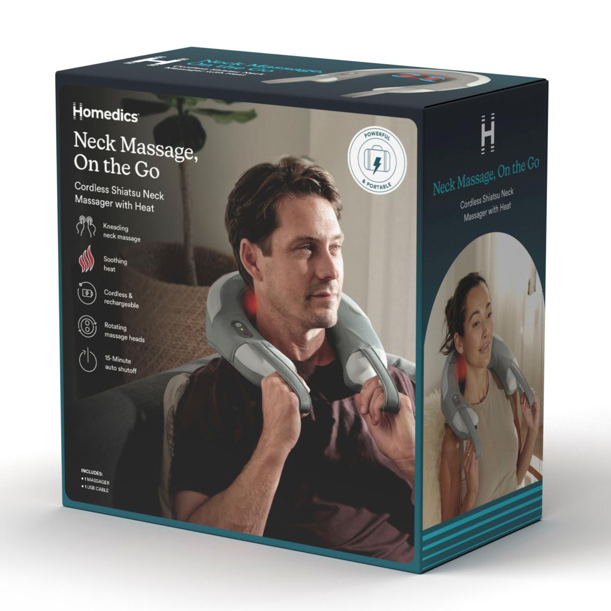 pro therapy vibration neck massager with heat NEW!! Homedics PRO THERAPY VIBRATION NECK MASSAGER WITH SOOTHING HEAT!! $25 main image 0