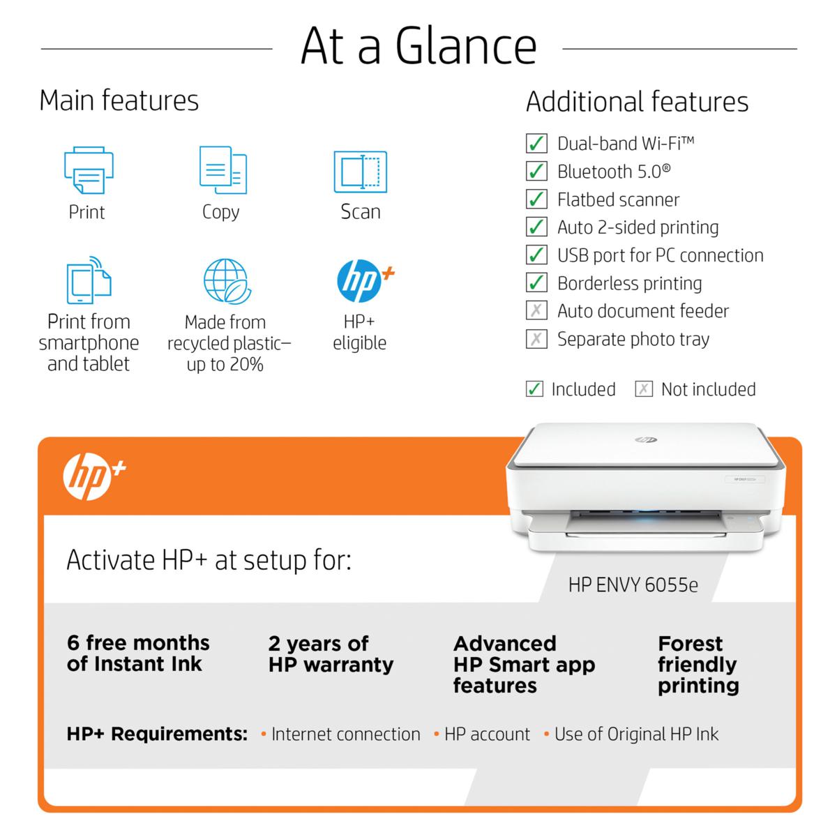 HP ENVY 6020 PRINTER SET UP WITH USB CABLE , SCAN YOUR DOCUMENT TO PC,  PRINT AND SHARE TO EMAIL 