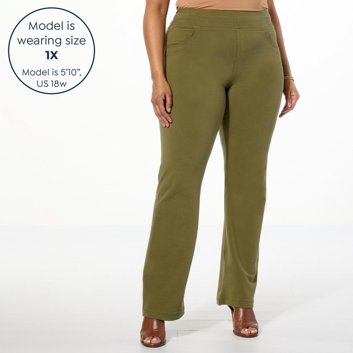 HUE Game-Changing Straight Leg Denim Pant - 22984872 | HSN HUE Game-Changing Straight Leg Denim Pant - 22984872 | HSN