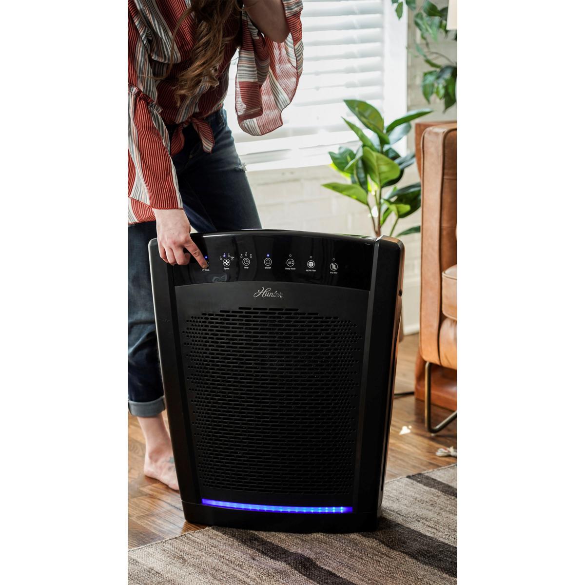 Hunter large outlet console air purifier