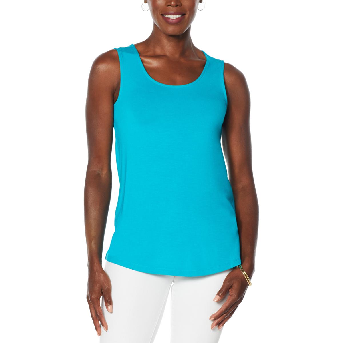 IMAN Global Chic Scoop-Neck Knit Tank