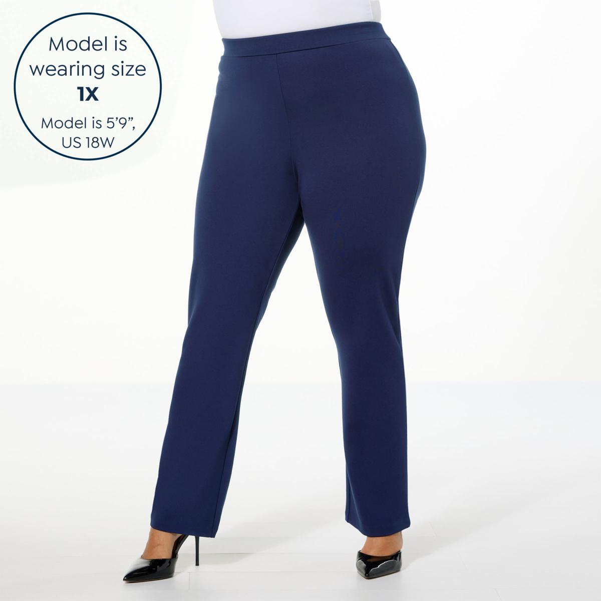 パンツ Manhattan Straight-Leg Pants M Straight-leg Pants - Black - Ladies | H&M US