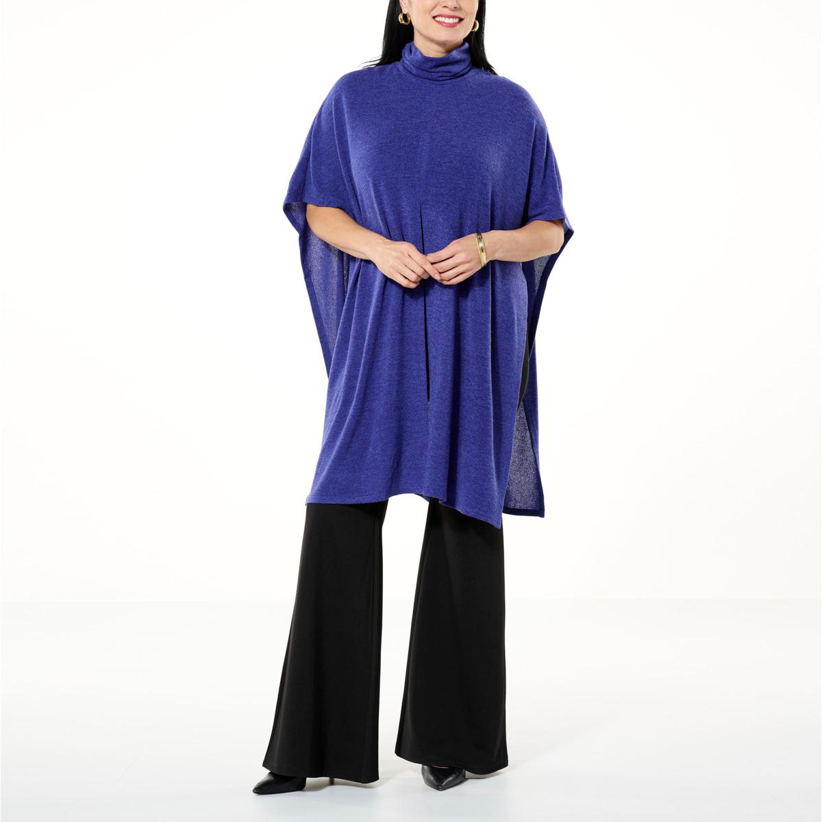 HYKE HIKE 2021 SS C N GANSEY SWEATER PONCHO GANJI KNIT F