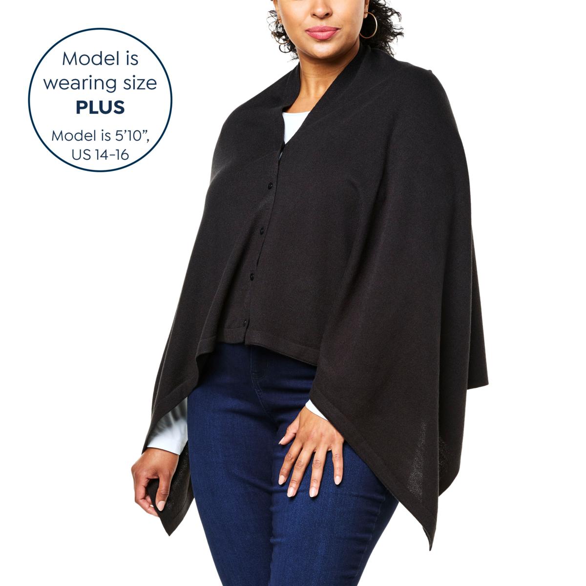 Multi-Wear Sweater Knit Wrap 