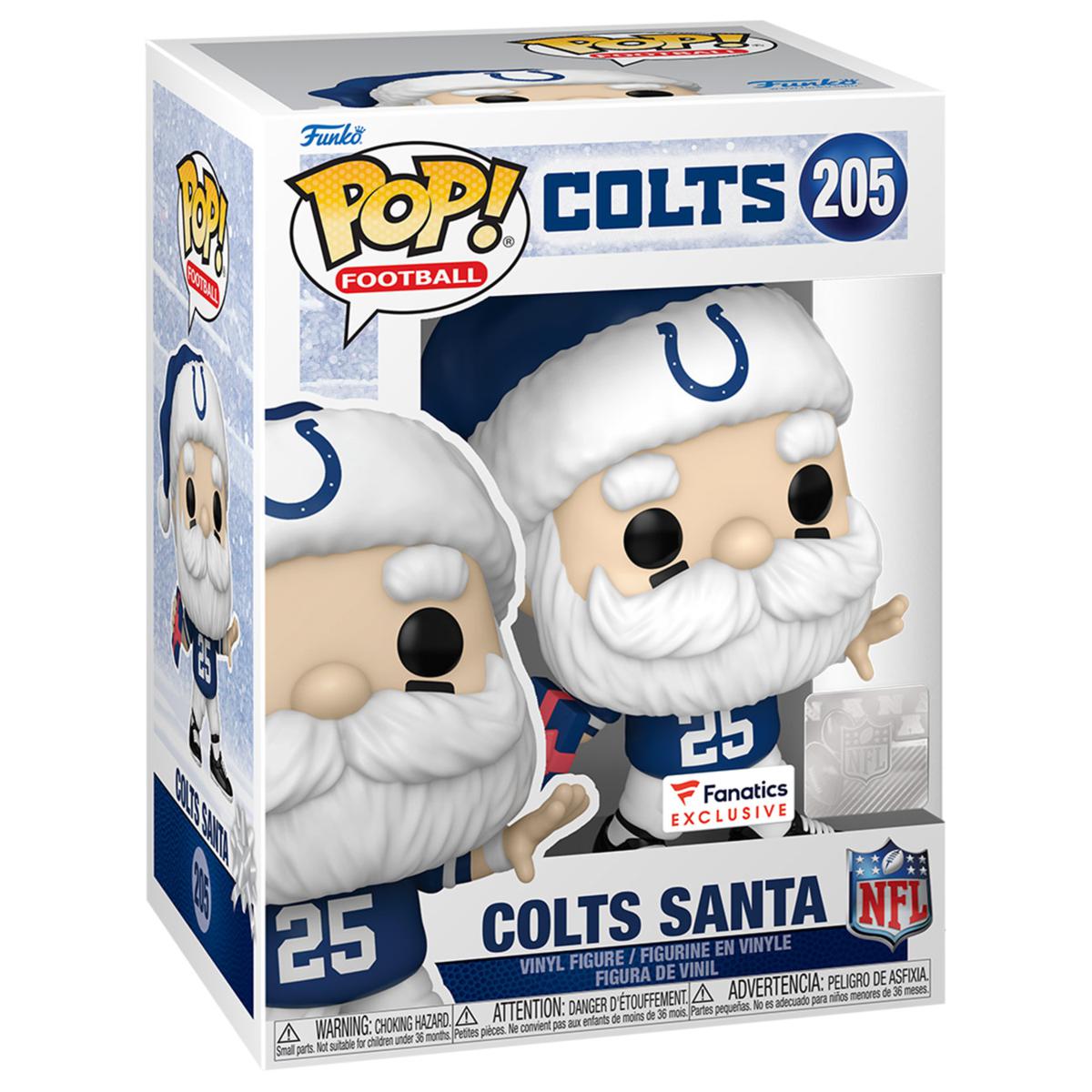 Indianapolis Colts Santa Funko Pop! Fanatics Exclusive Vinyl Figure