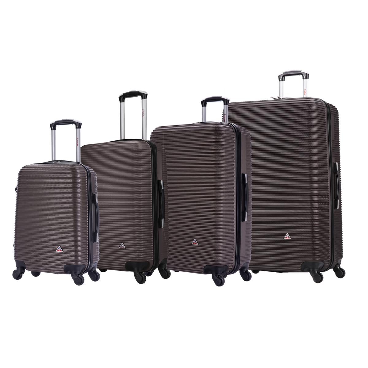 InUSA Royal 4-Piece Hardside Luggage Set with Spinner Wheels | HSN