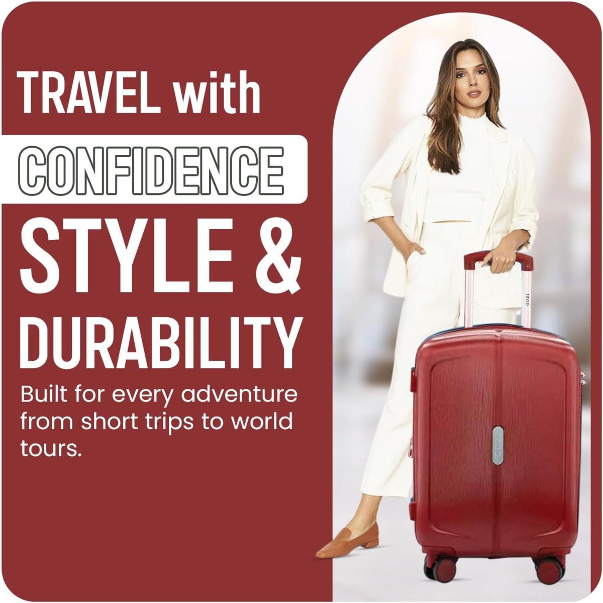 Izod Mateo 3-Piece Hard Shell Spinner Luggage Set | HSN