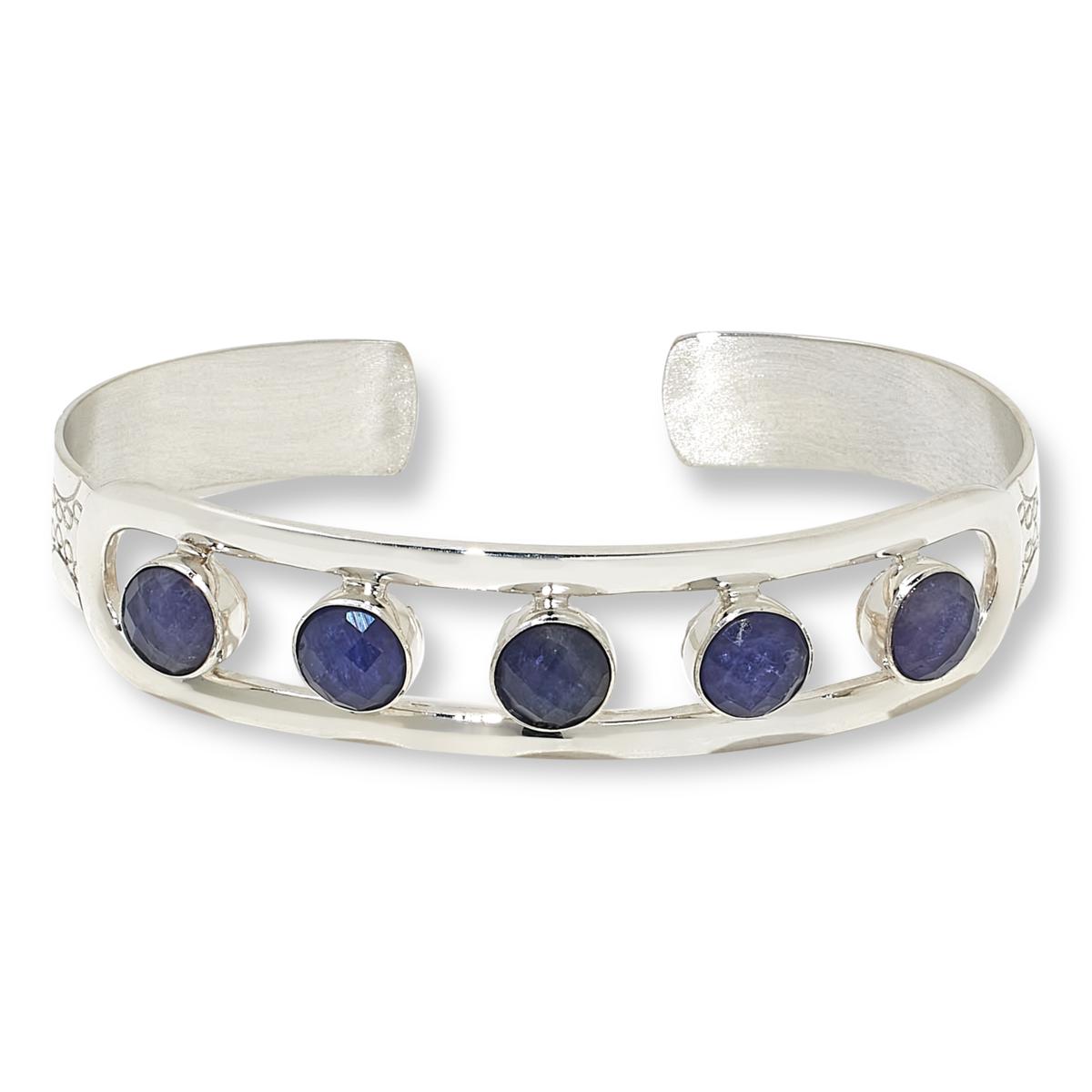 Jay King Gallery Collection Tanzanite 5-Stone Cuff Bracelet - 23429861 ...