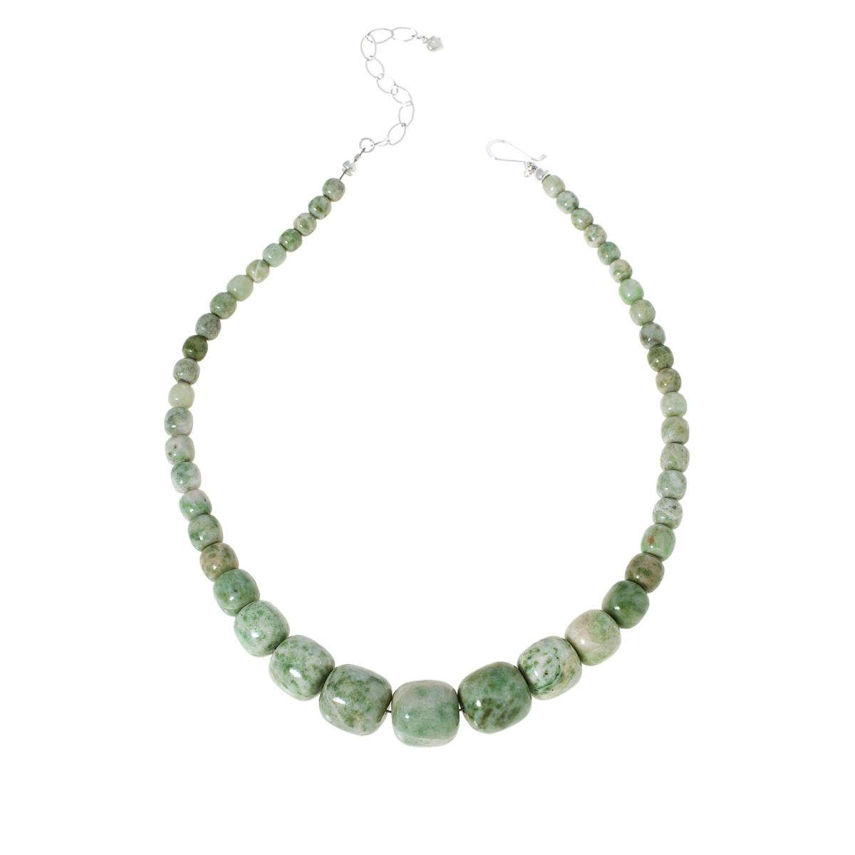 Jay King Hami Melon Zoisite Graduated Bead Necklace - 20739629 | HSN