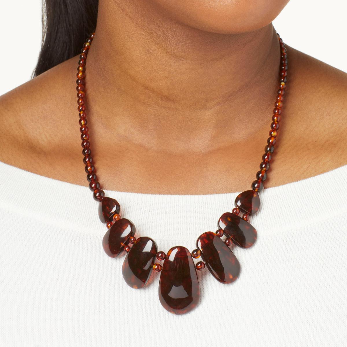 Jay king deals amber necklace