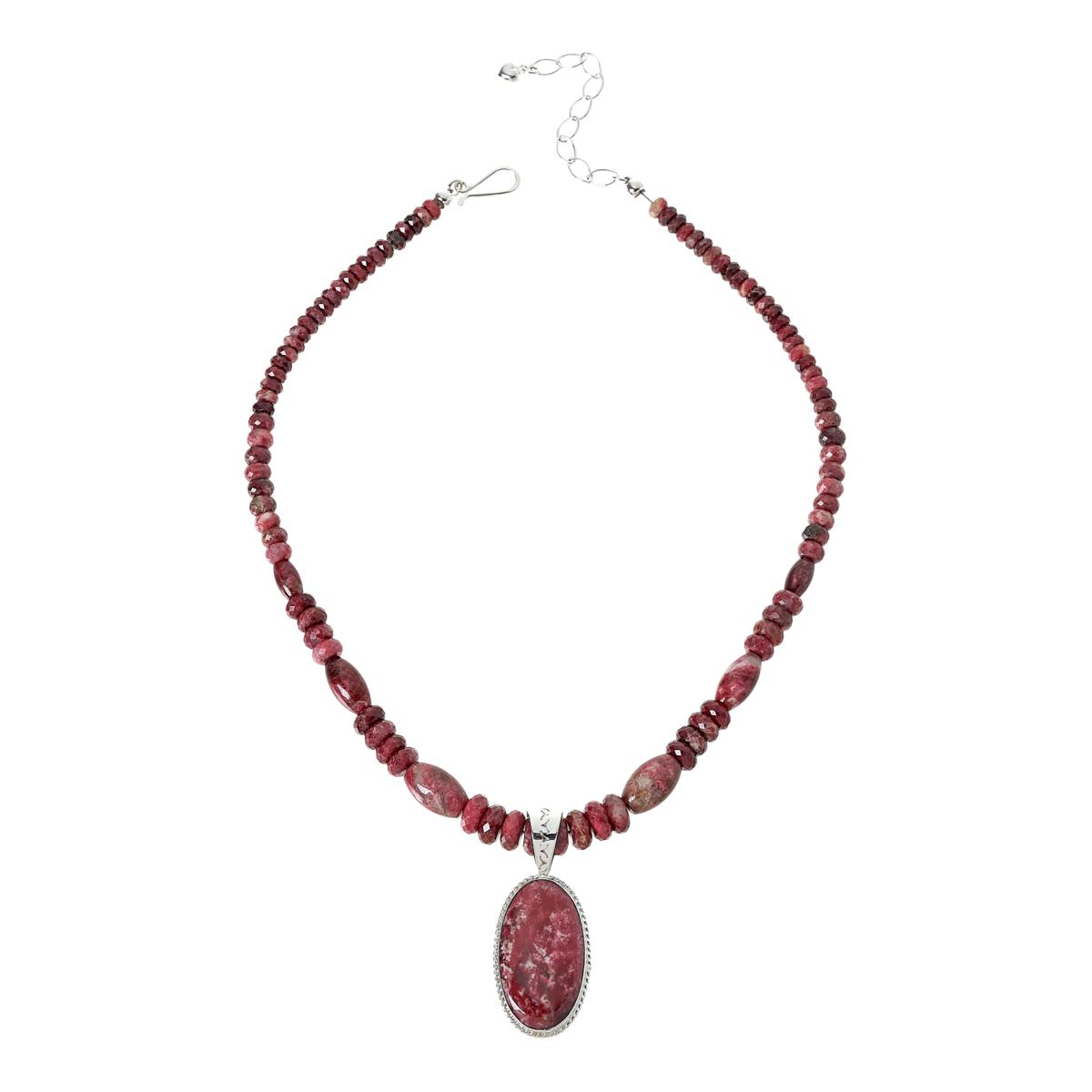 Thulite pendant hot sale