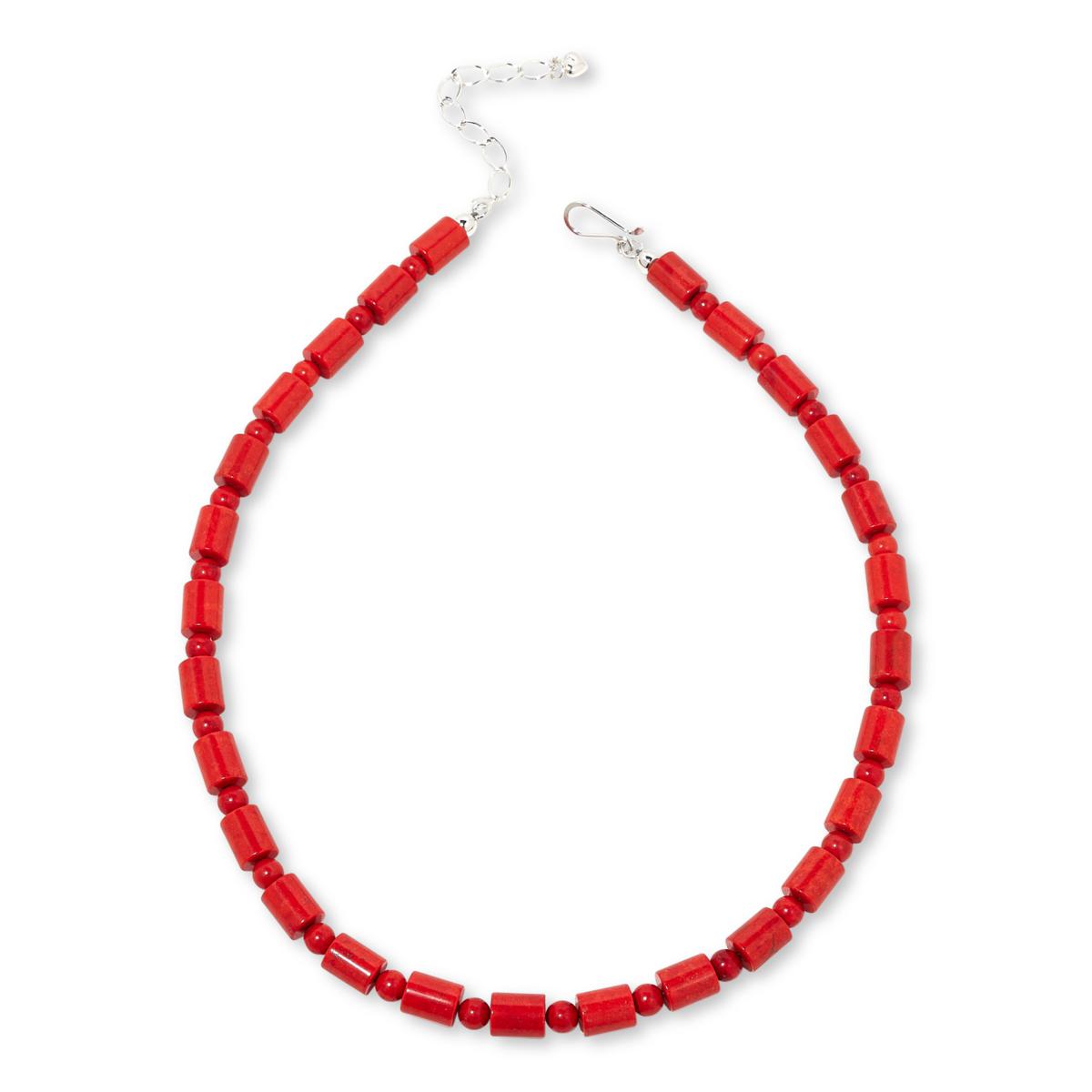 JAY KING DTR RED CORAL & STERLING DESIGNER NECKLACE selling & BRACELET SET 3pc