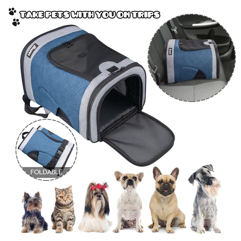 Touchdog 'Wiggle-Sack' Fashion Designer Front and Backpack Dog