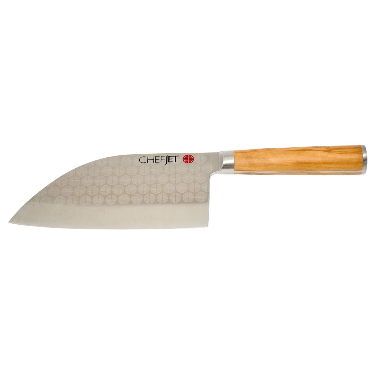 Jet Tila 7 Laser Etched Full Tang Cleaver | HSN