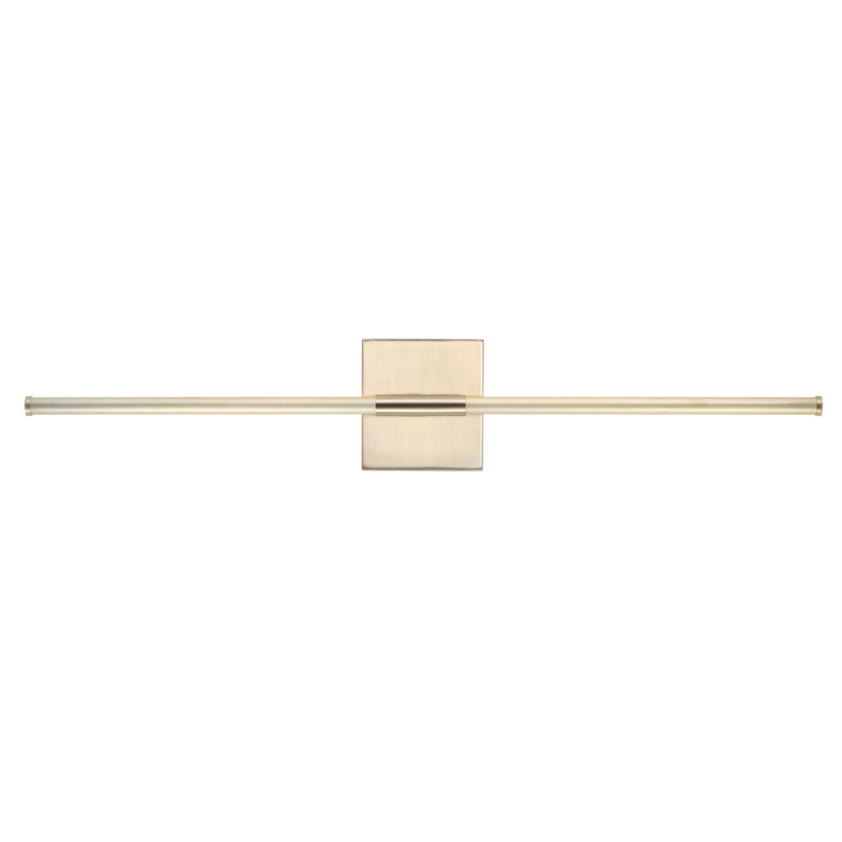 Makena 28 in Chrome Dimmable Integrated LED Metal Wall Sconce by JONATHAN Y 