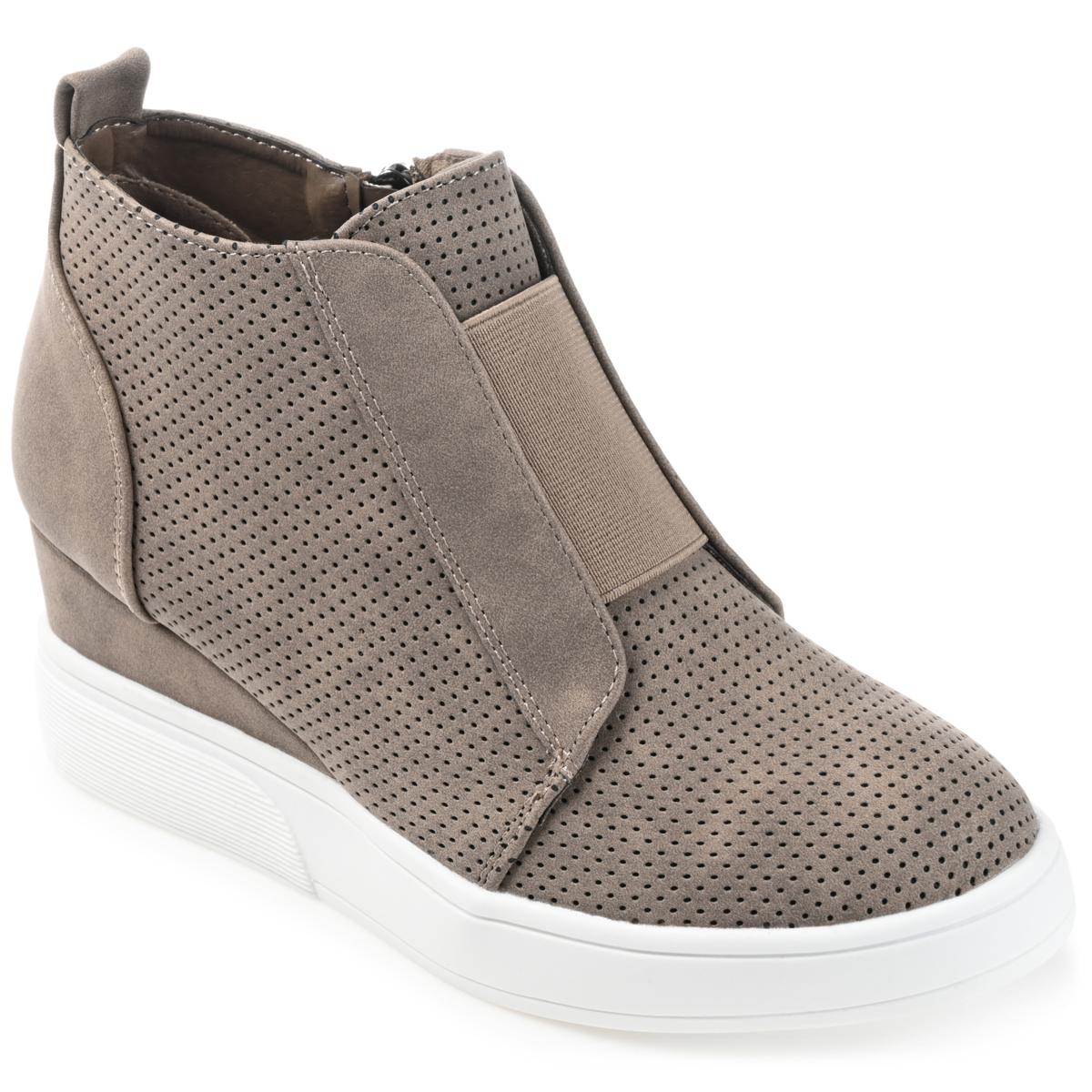 Journee Collection Women's Clara Sneaker Wedge - 20194728 | HSN