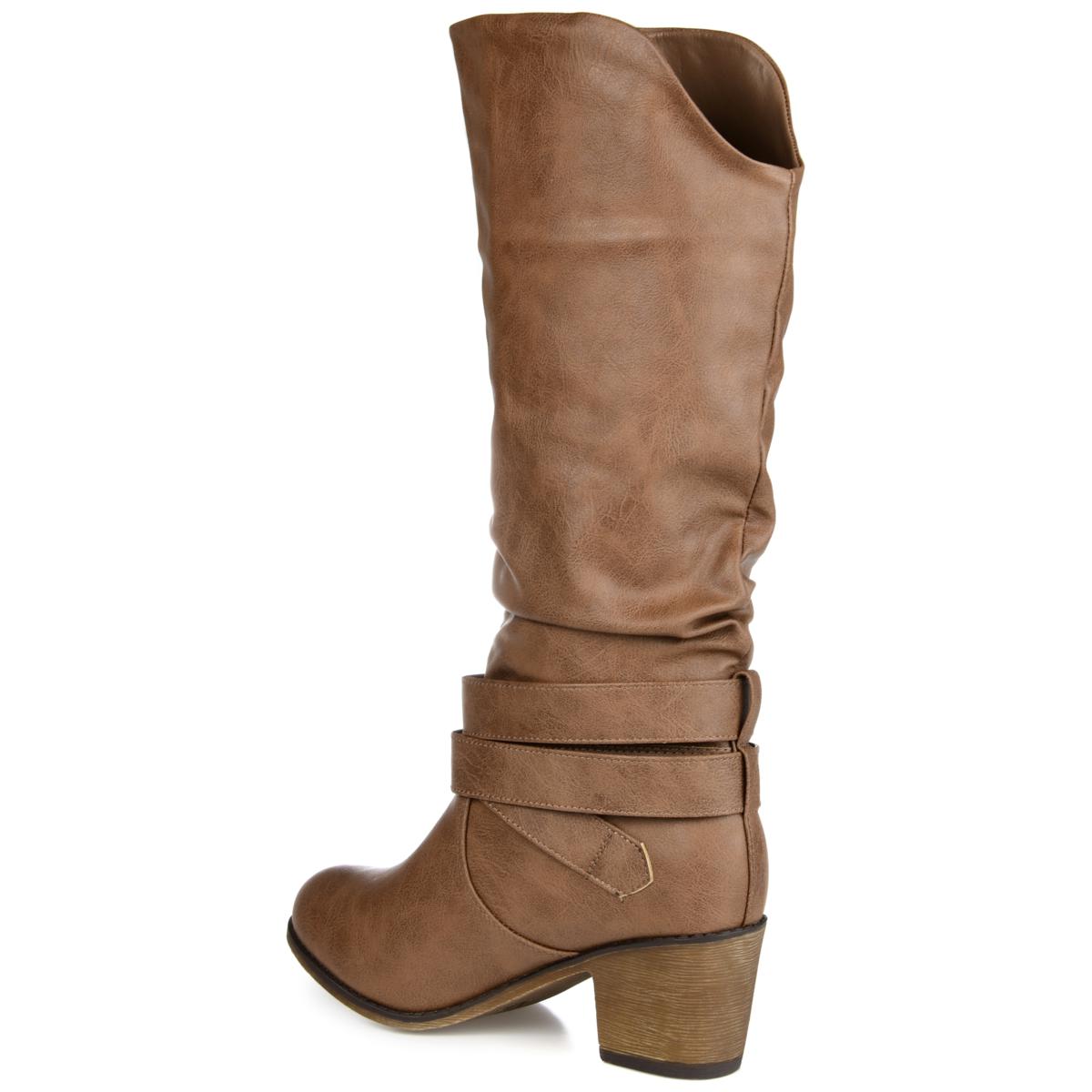 Wide width hotsell brown boots