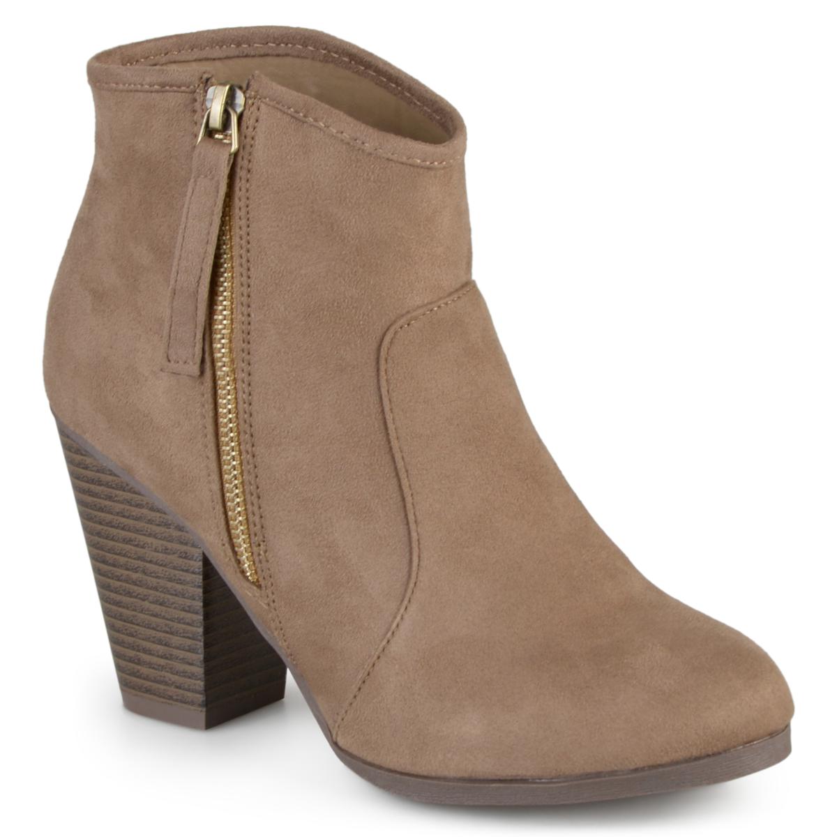 wide width booties for ladies