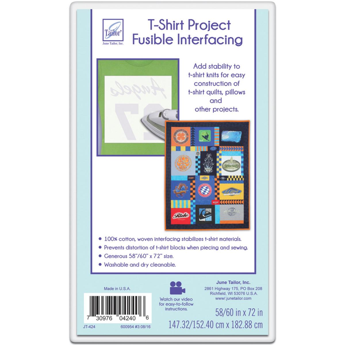 fusible backing for t shirt quilt