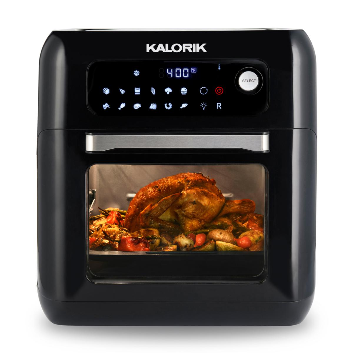 Kalorik 1.75-Quart Personal Air Fryer - Black - 9670709, HSN