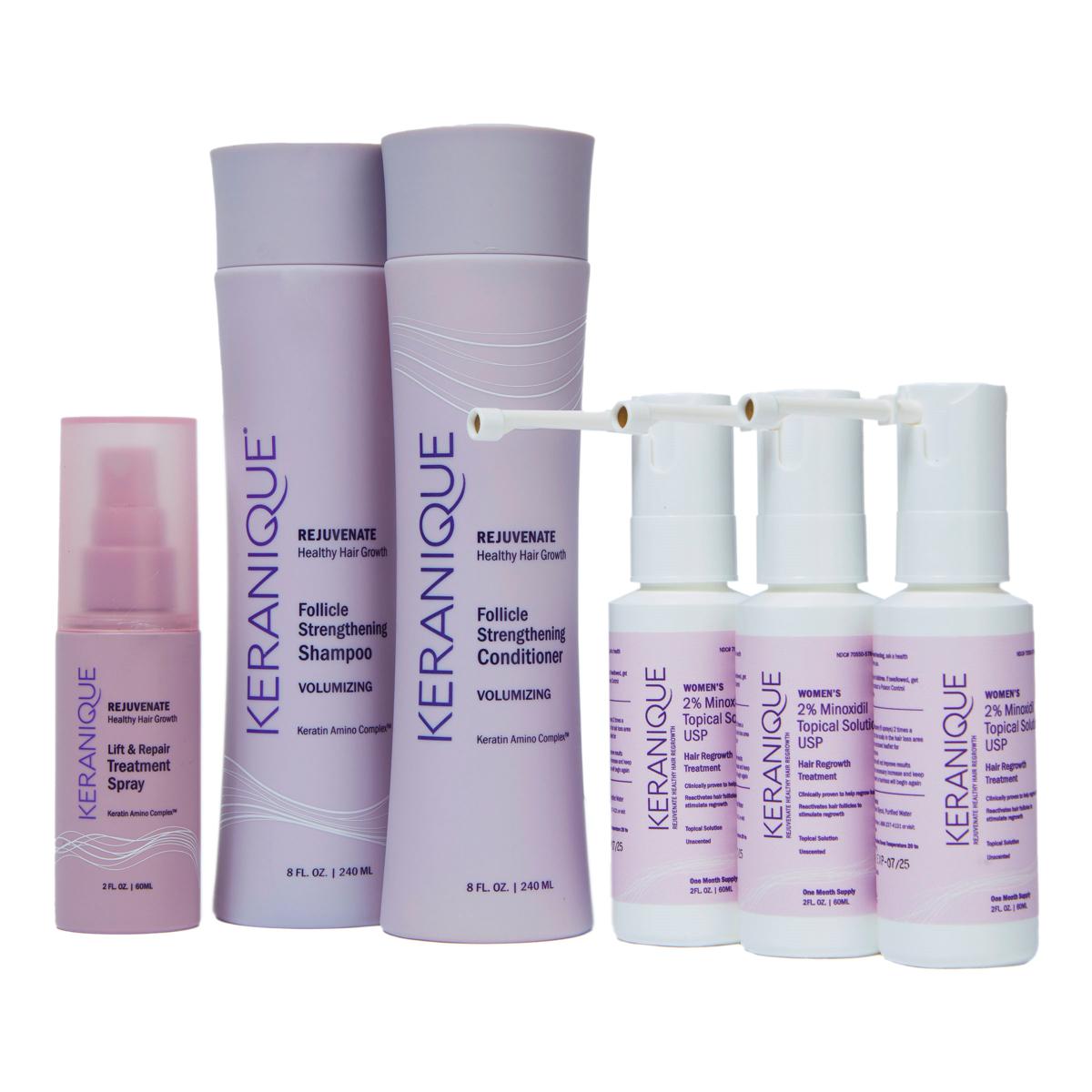 Keranique hair care cheapest bundle