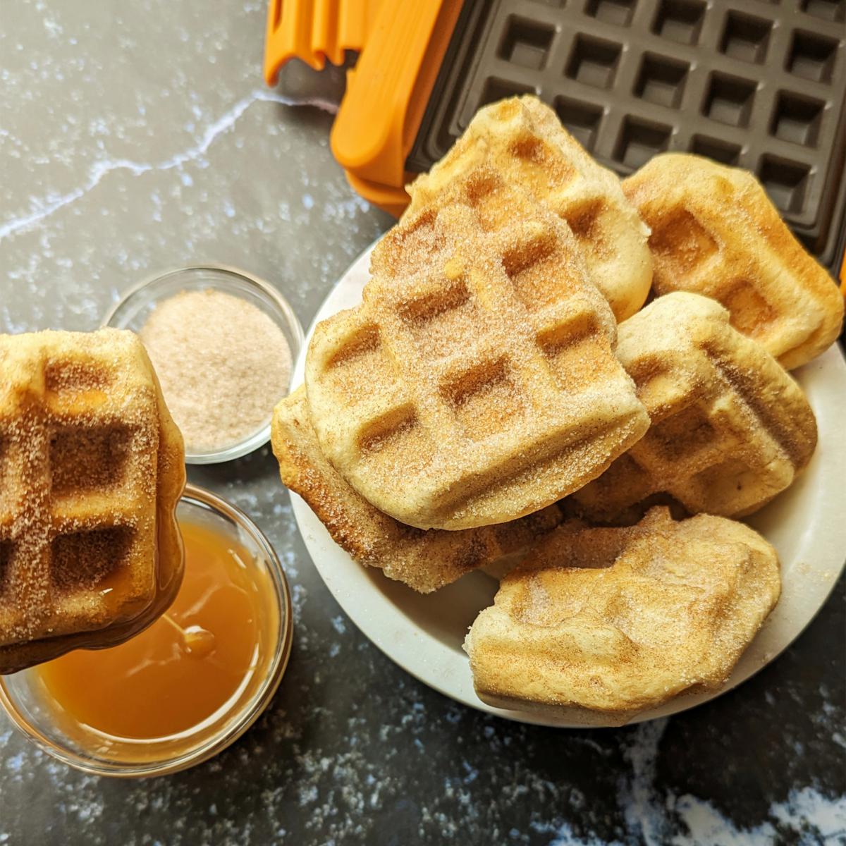 Make Waffles In Your Kitchen With Tupperware Silicone Waffle Maker