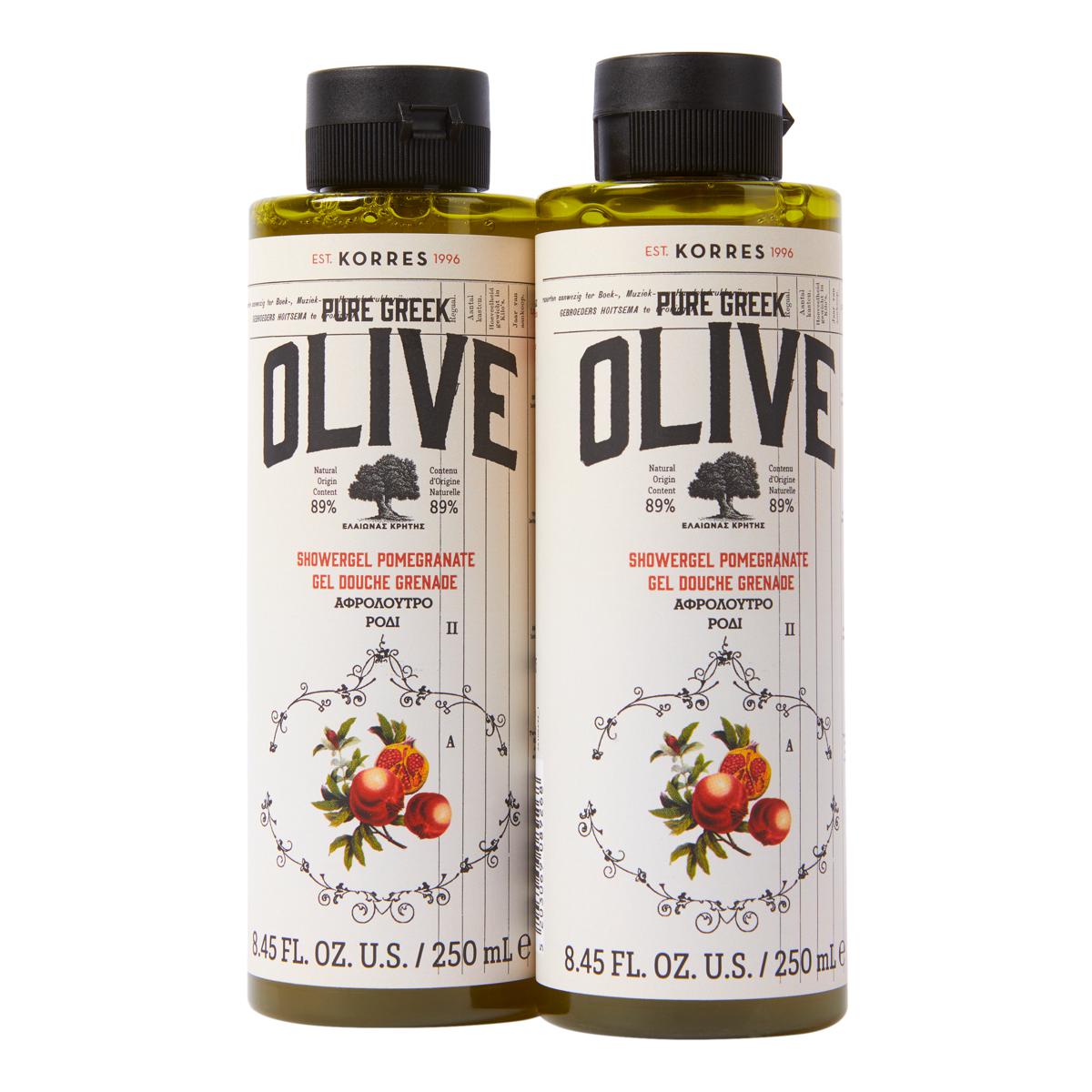 Korres 2pack Olive Shower Gel 10089674 HSN