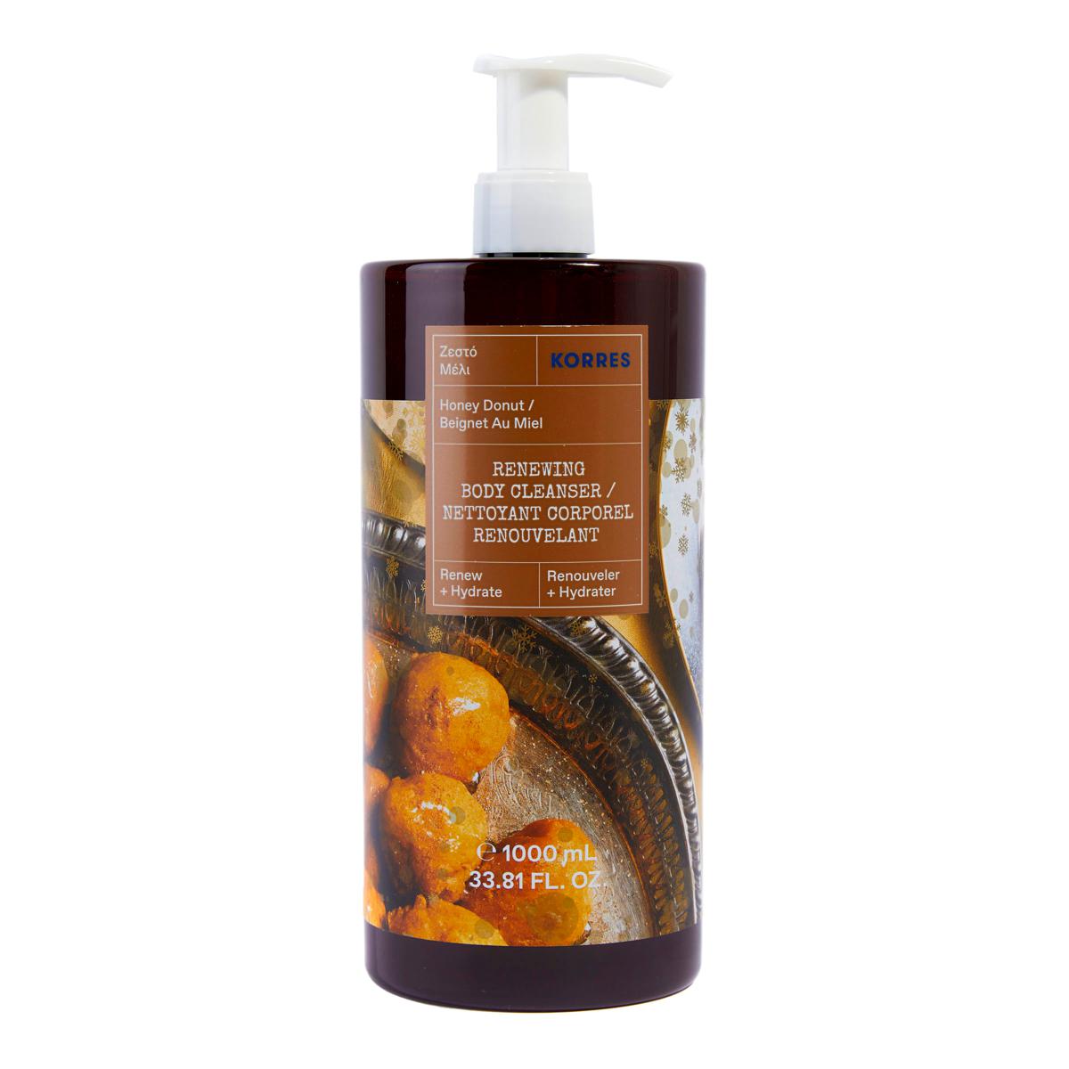 Korres Holiday 1Liter Honey Donut Body Cleanser 9722018 HSN