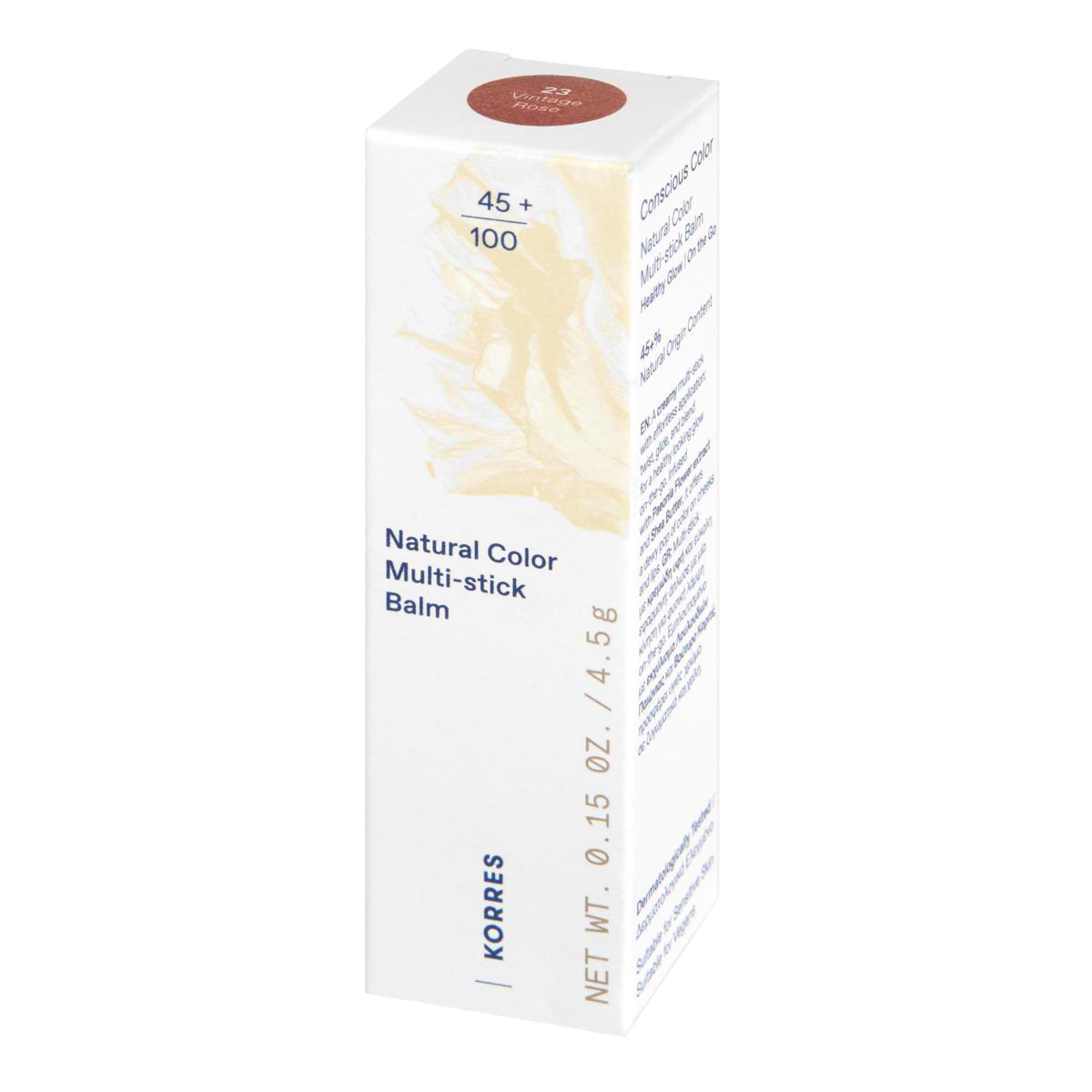 Korres Vintage Rose Natural Color Multi-Stick Cheek & Lip Balm
