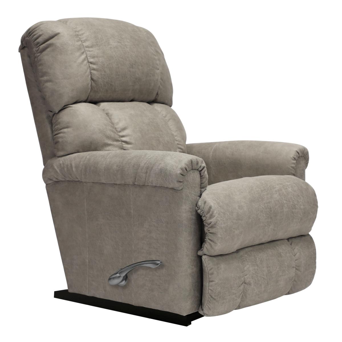 La Z Boy Pinnacle Rocker Recliner w Headrest Lumbar