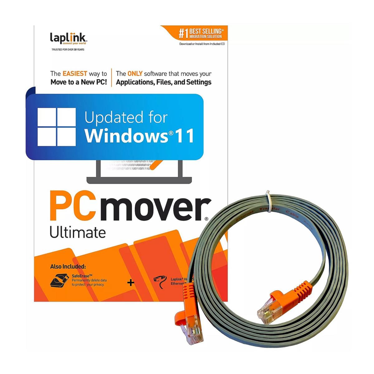 Laplink Pcmover Ultimate Pc Transfer Software With Safe Erase Hsn