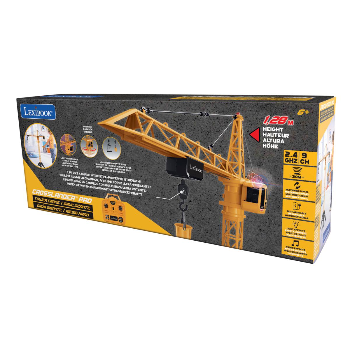 Lexibook Crosslander Pro Remote Control Construction Crane | HSN