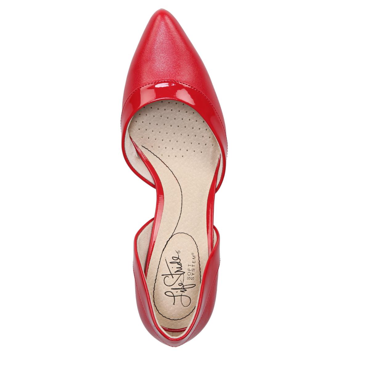 Lifestride cheap red flats