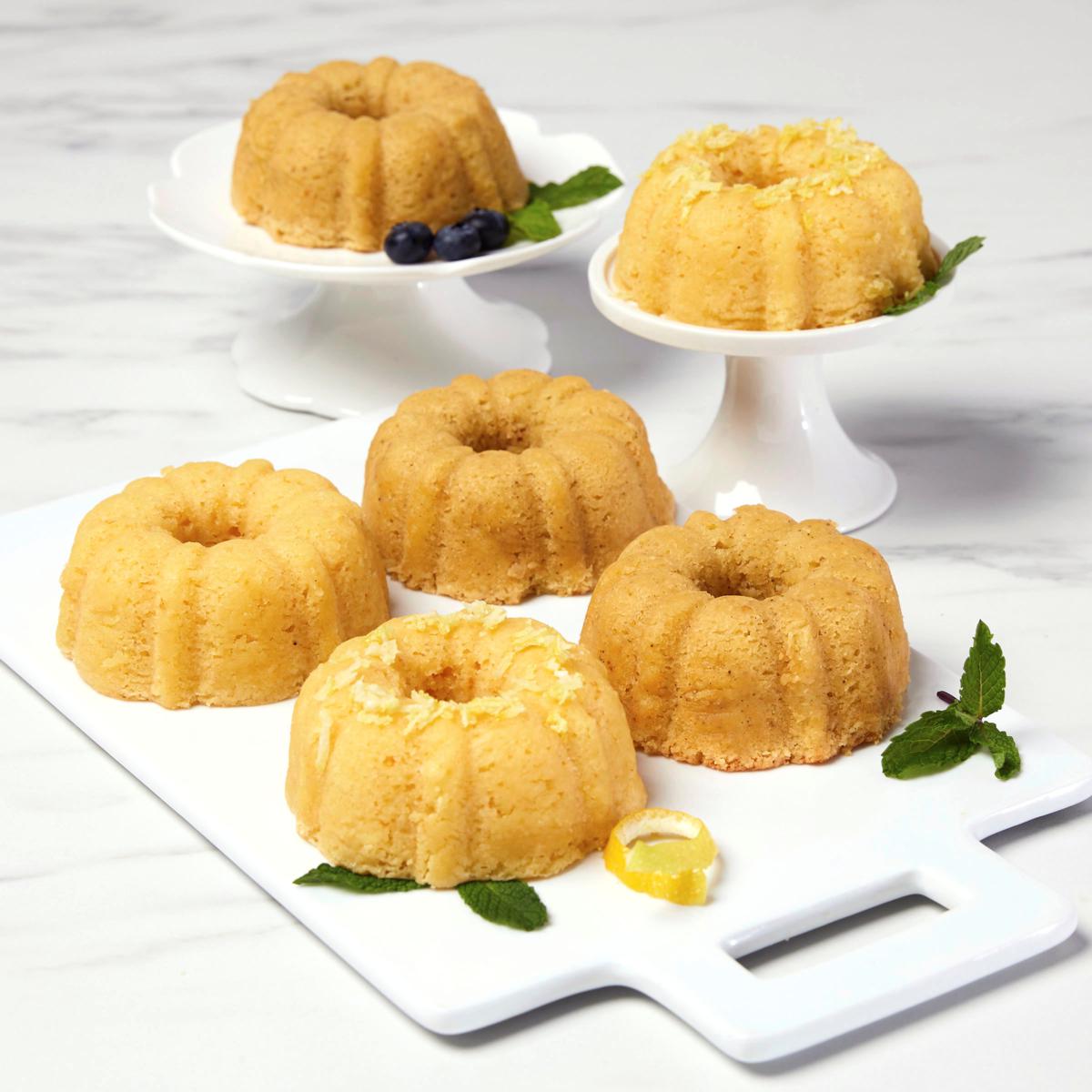 Lily Maude's 6-pack of 4 oz. Vanilla & Lemon Bundtlets - 23283207 | HSN