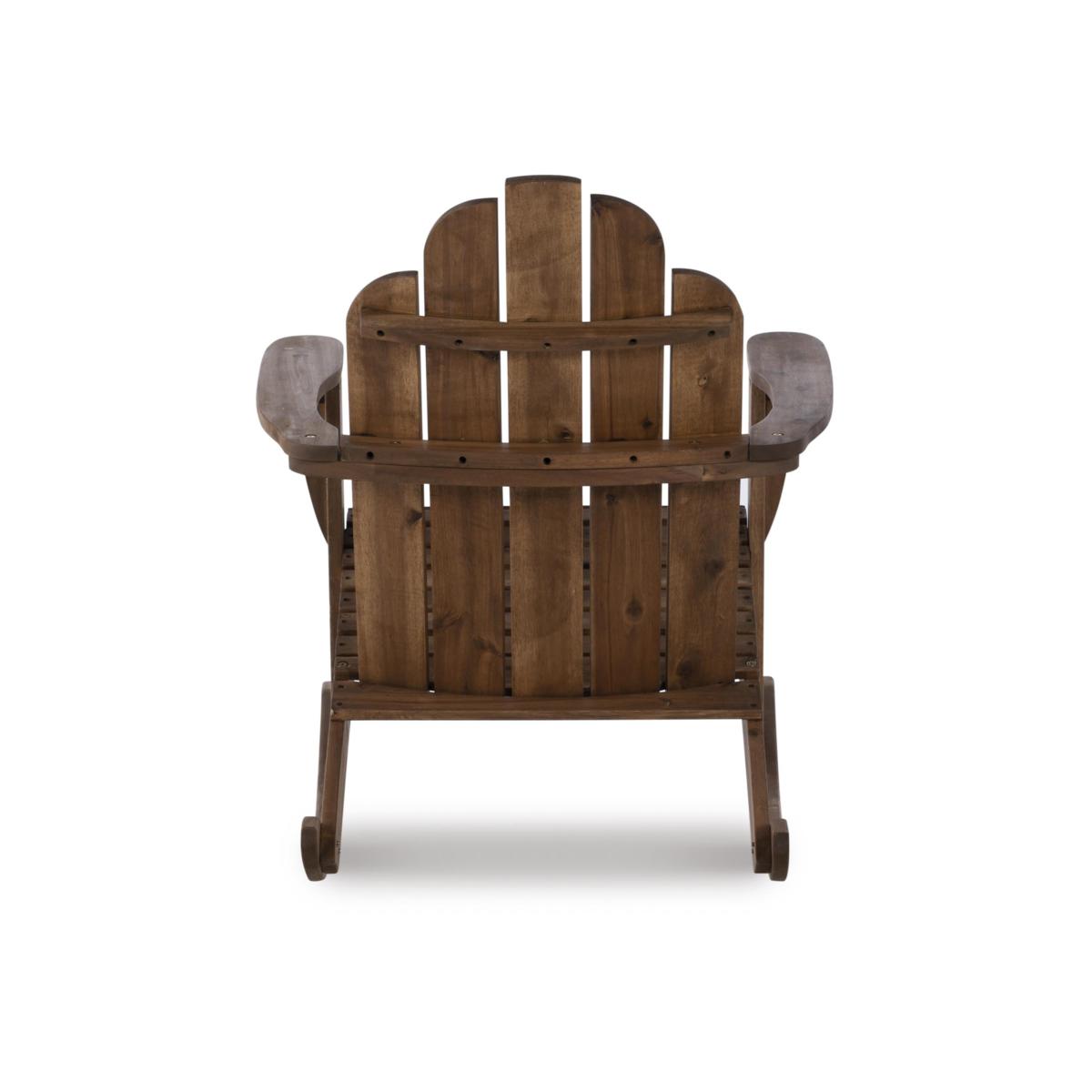 Linon adirondack deals rocker teak