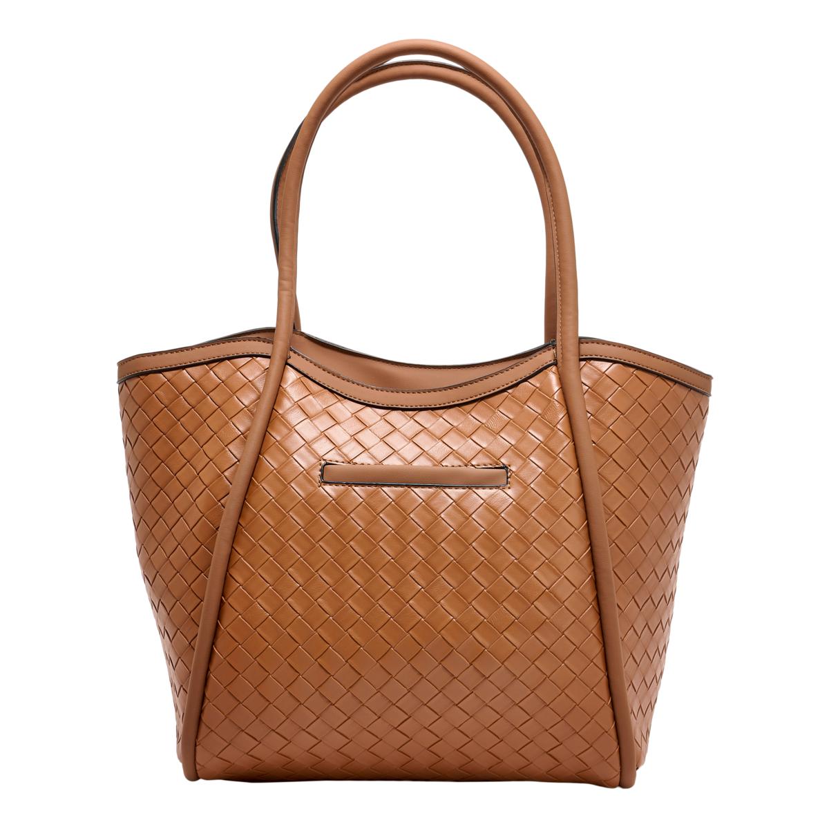 London Fog Vintage Soft Leather Bag Vintage Black Leather London Fog Shoulder Handbag: Wide  main image 2