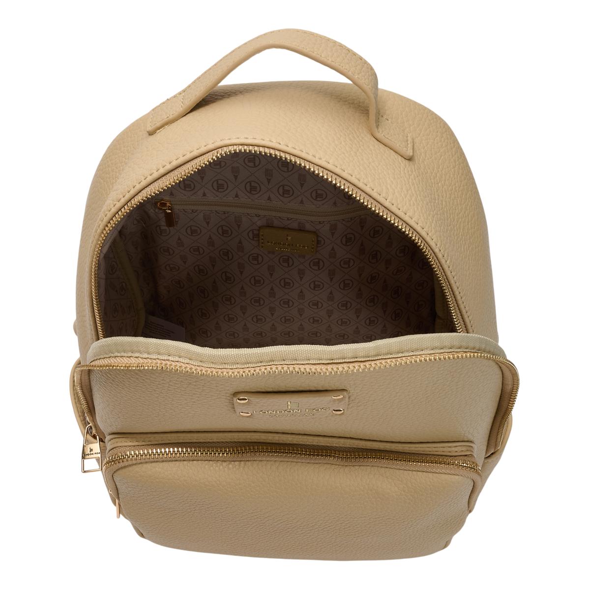 London Fog Sophia Pebble Backpack | HSN display picture 1