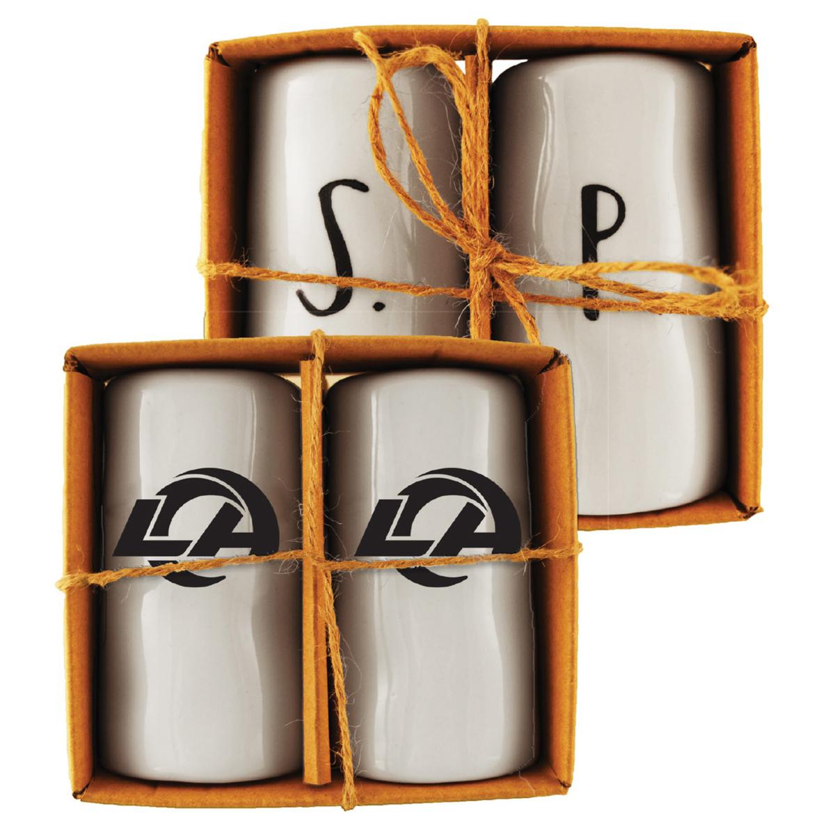Los Angeles Rams Artisan Salt & Pepper Shakers 21564344 HSN