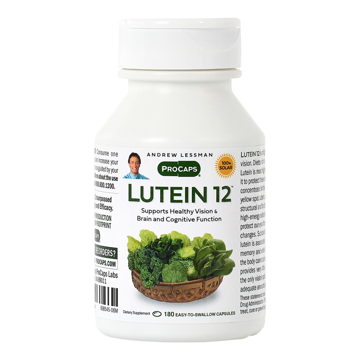 Lutein 12 - 180 Capsules
