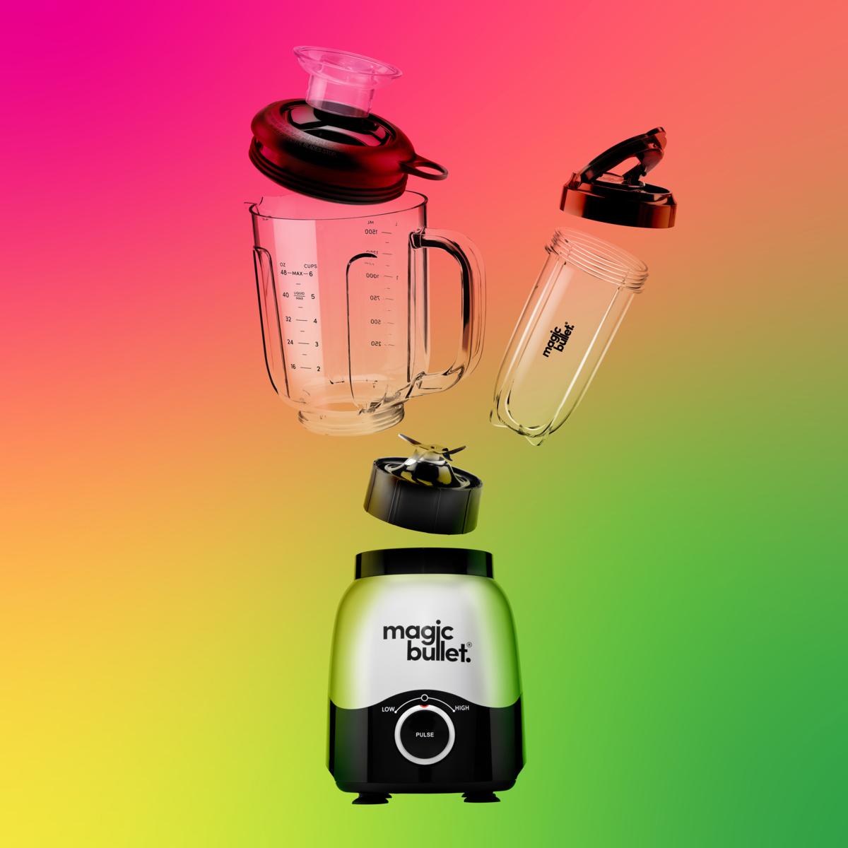 Magic Bullet Full Size Blender Combo 48oz Silver 23305234 HSN