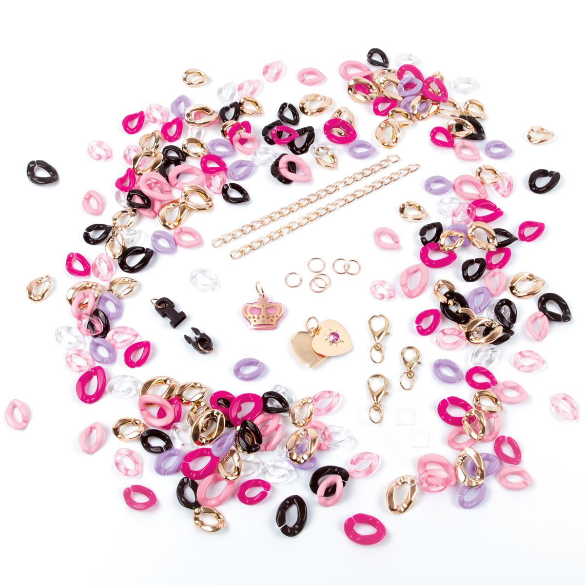 Make It Real Juicy Couture: 211-pc. Chic Links DIY Jewelry Kit | HSN
