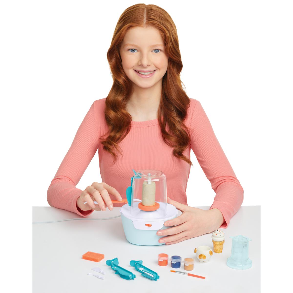 Make It Real: Mini Pottery Studio 26 pcs DIY Pottery Kit