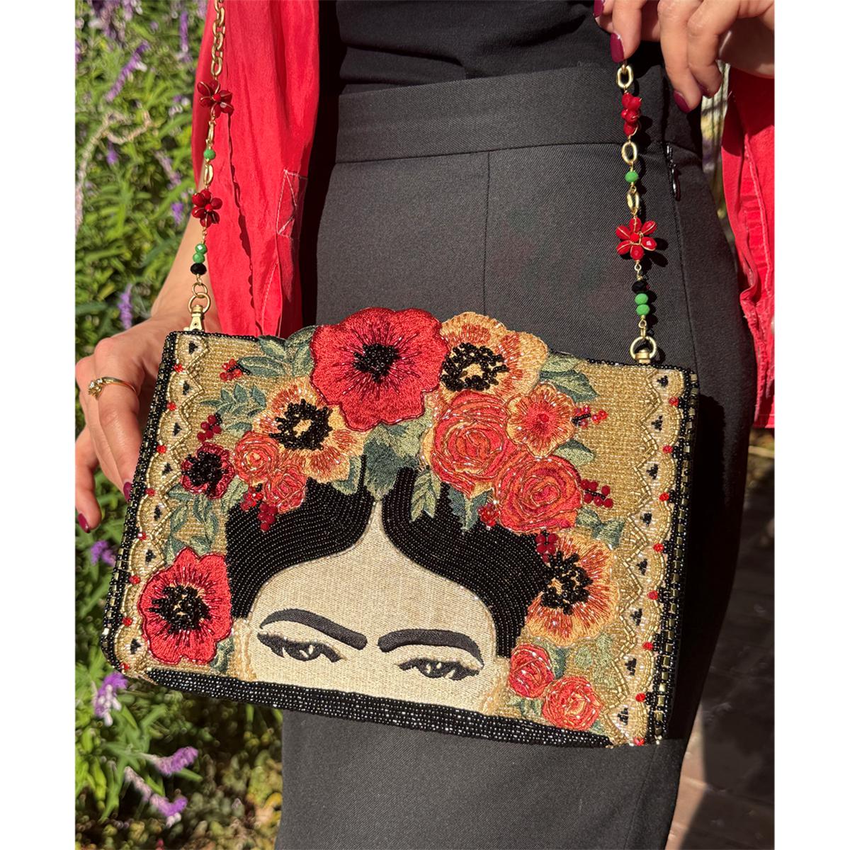 Mary Frances Icon Beaded Crossbody | HSN