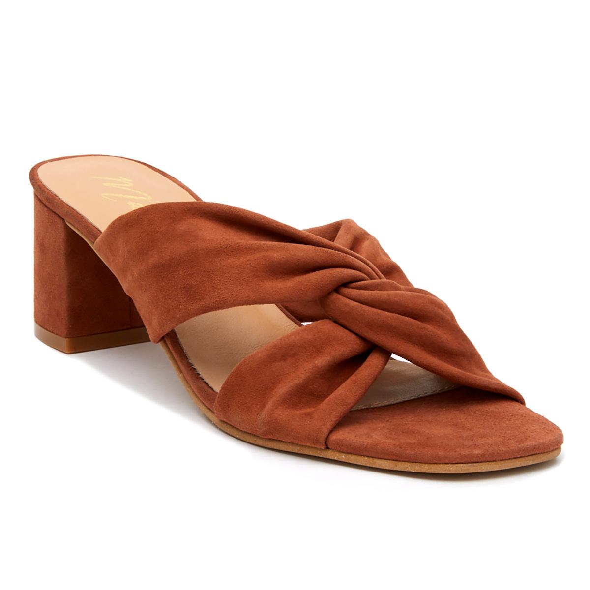 Matisse Fig Suede Block-Heel Sandal