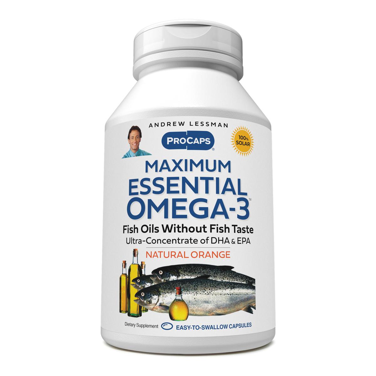 Maximum Essential Omega-3 Orange - 360 Capsules