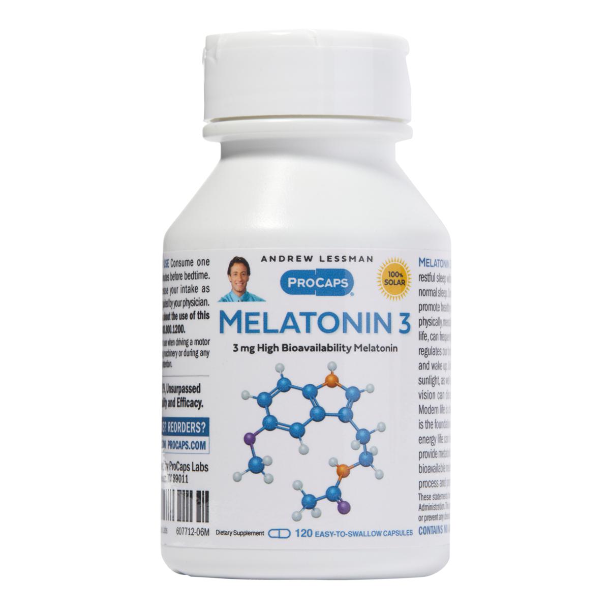 Melatonin-3 - 120 Capsules